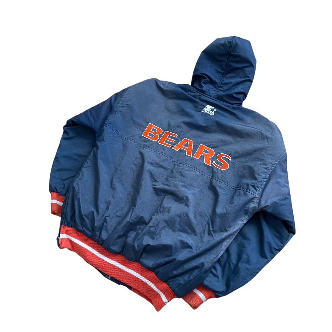 美品 雰囲気抜群 90s スターター NFLシカゴベアーズ ナイロンジャケット