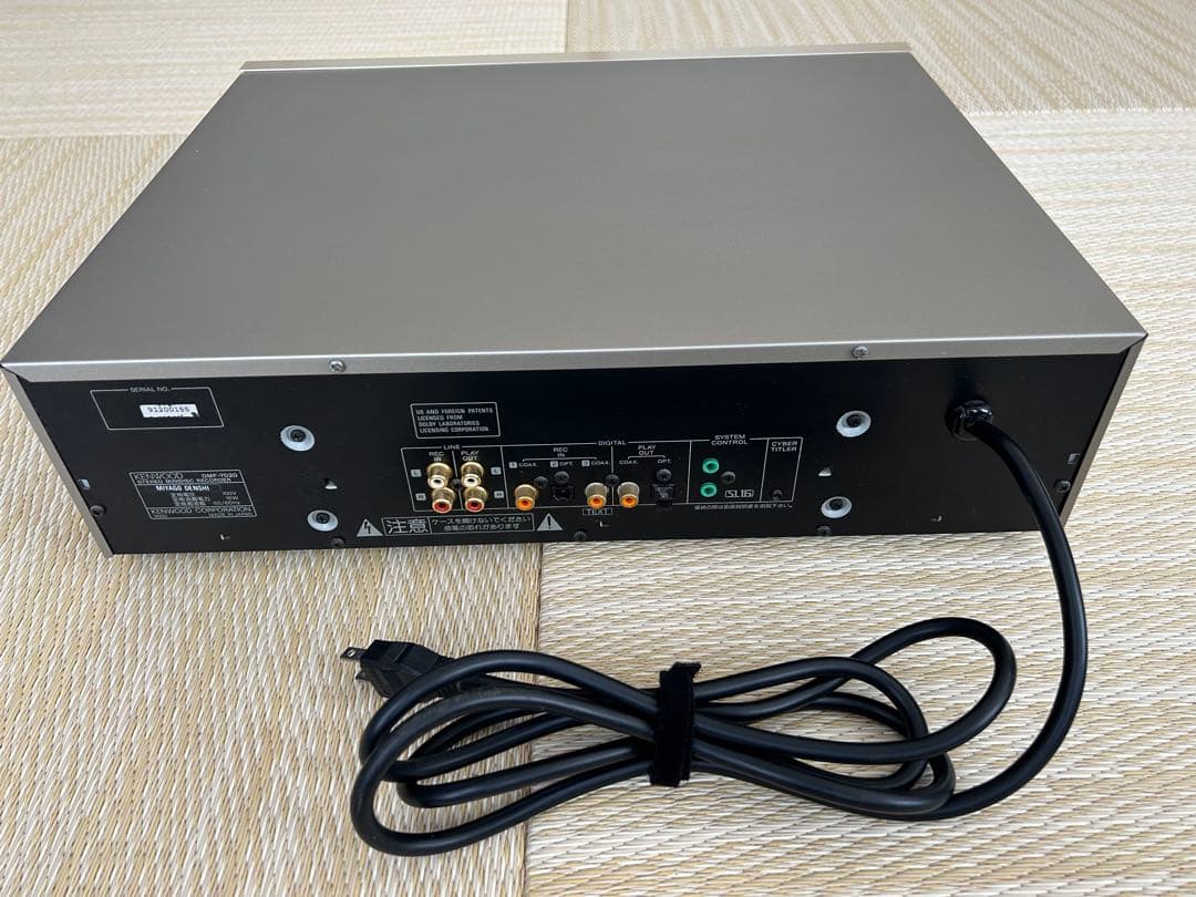 KENWOOD ケンウッド　DMF-7020 高級MDデッキ