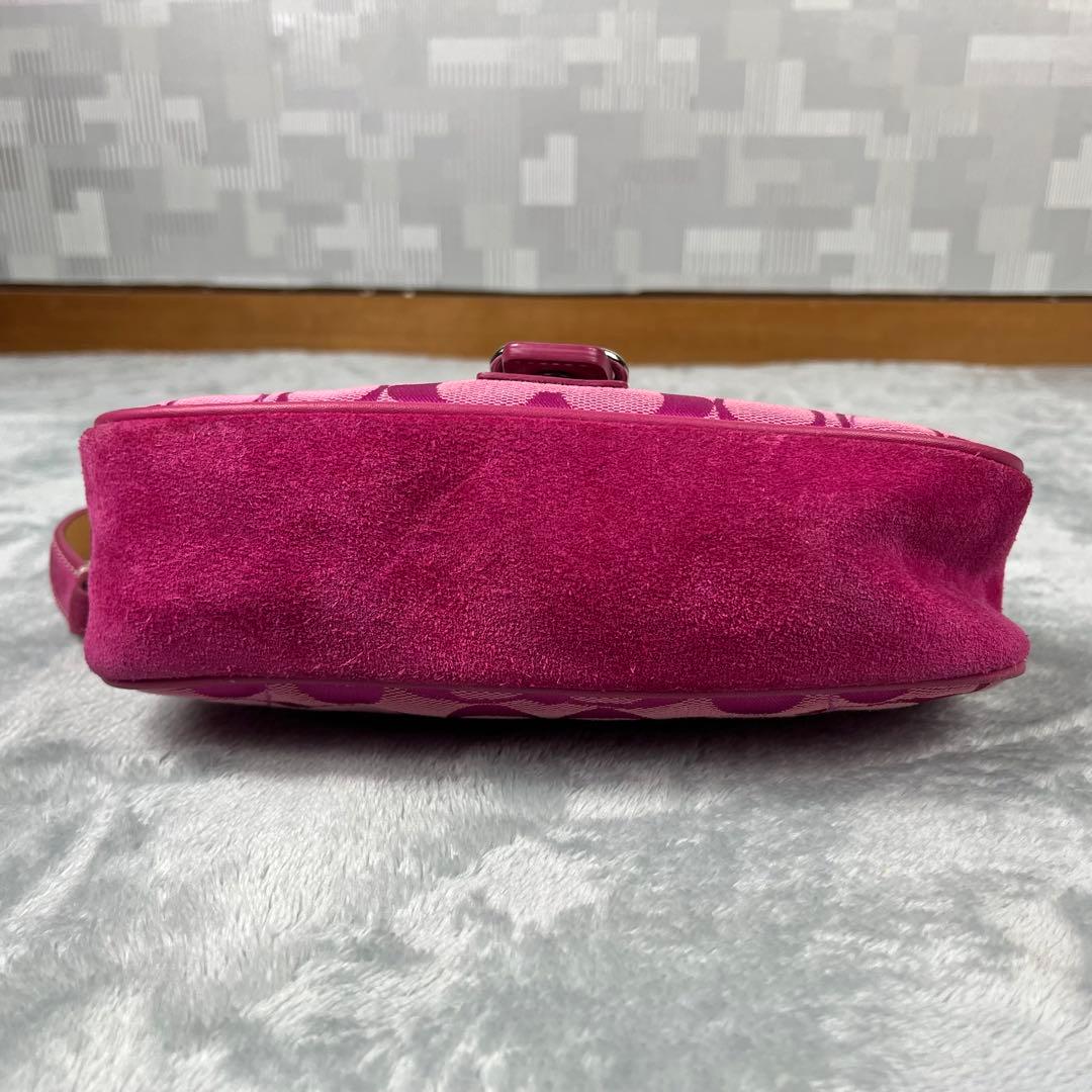バッグ Coach Soho Pink Hand Bag Signature