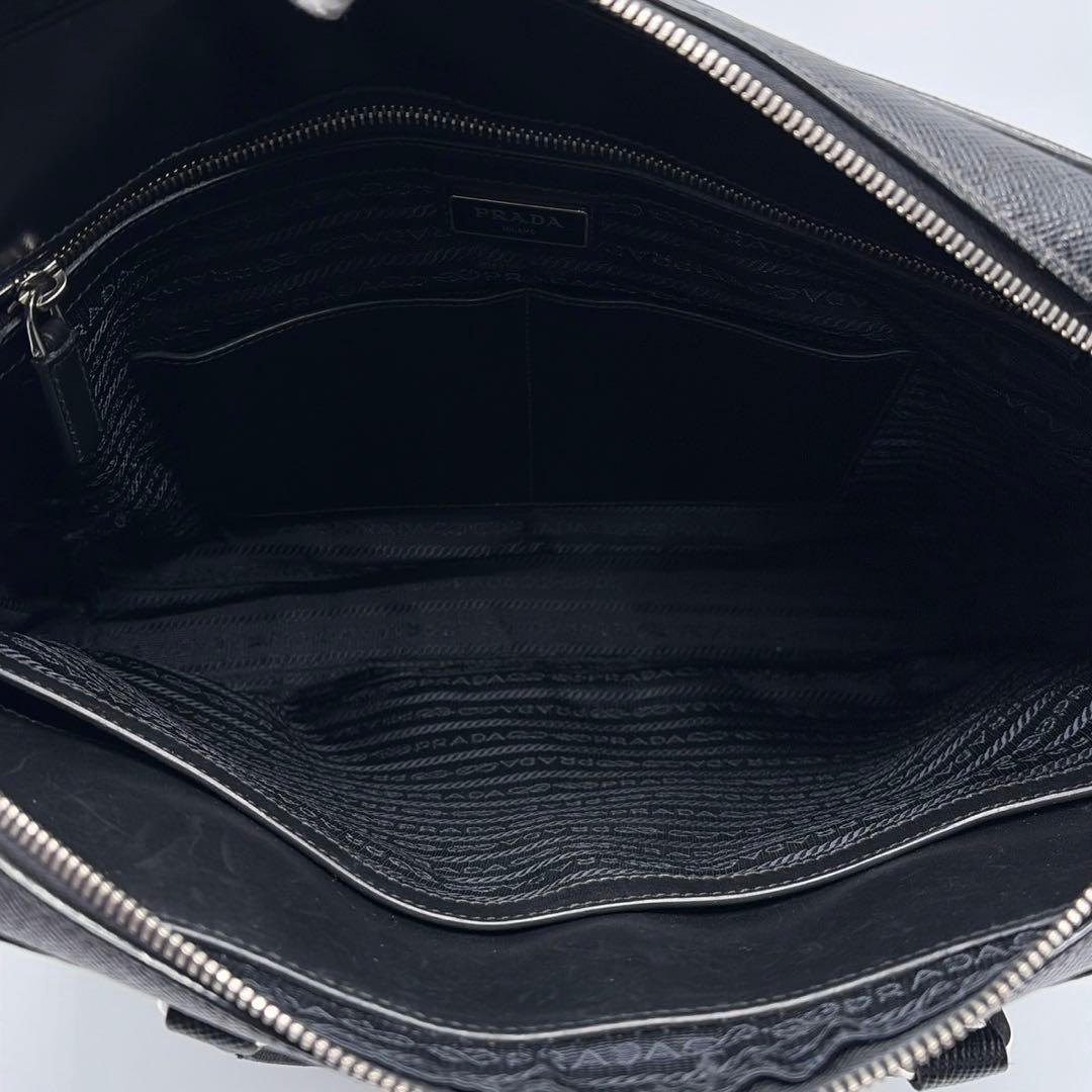 PRADA サフィアーノ キュイール 2WAY ブリーフケース ビジネスバッグ