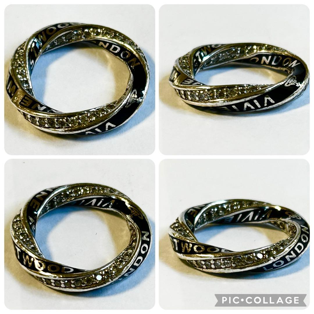 ヴィヴィアン・ウエストウッド　ロザリア シルバー925 リング