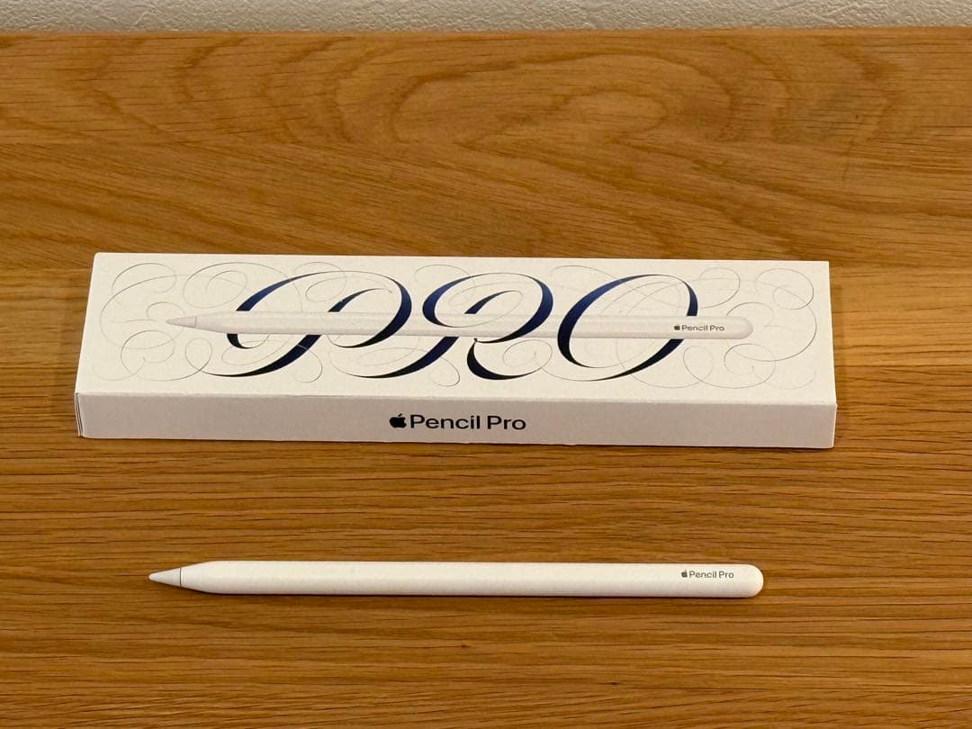 Apple Pencil Pro 2025/01/04 購入