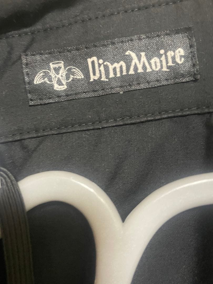 dimmoire ディムモアール ZIPシャツ 黒