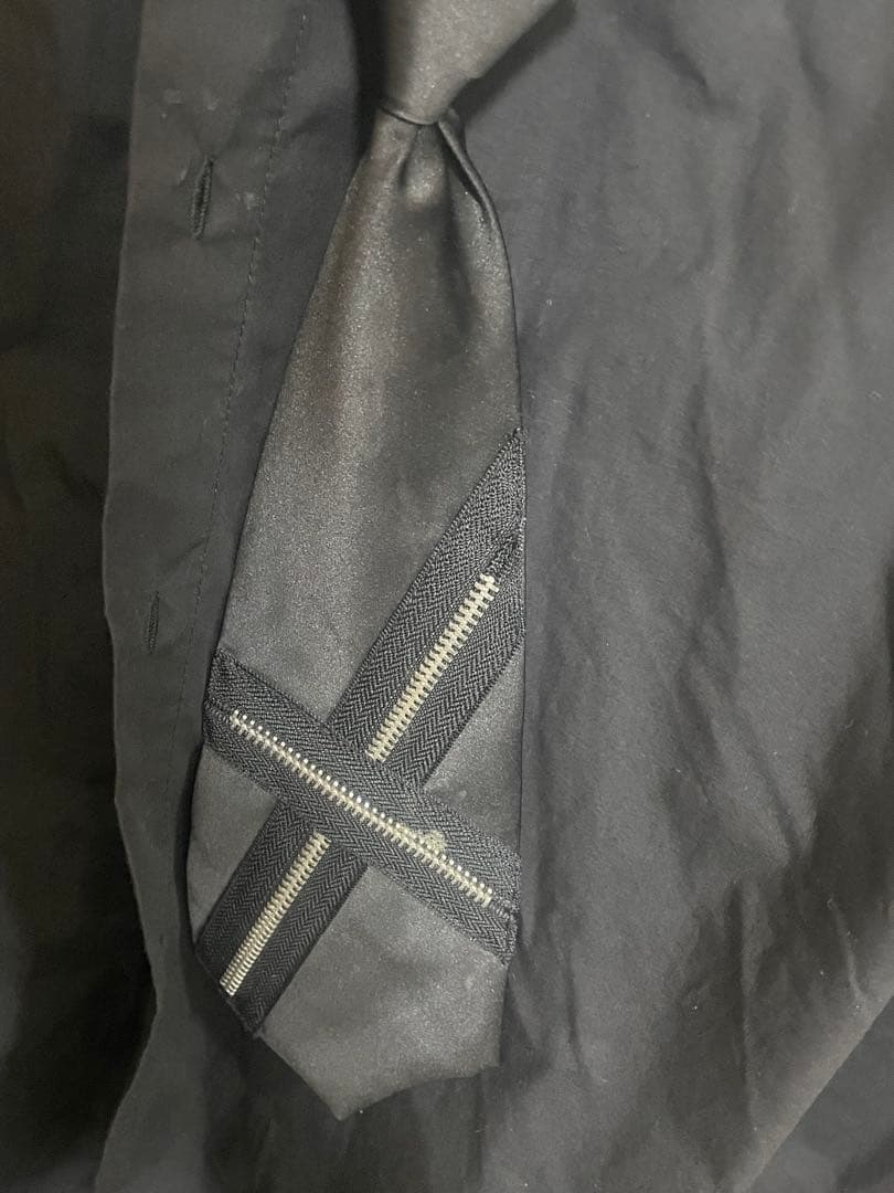 dimmoire ディムモアール ZIPシャツ 黒