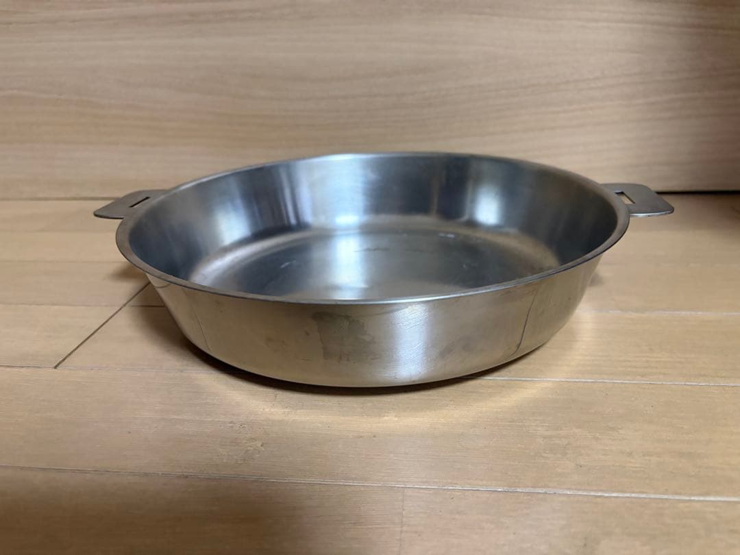 【美品/中古品】CRISTELステンレス鍋24cm&フライパン