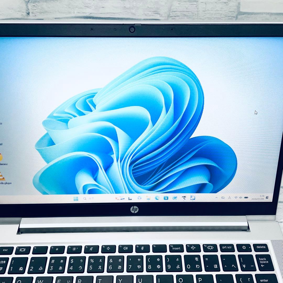 【美品】hp ノートPC 第11世代 i5 オフィス付 バッテリー良好 16GB