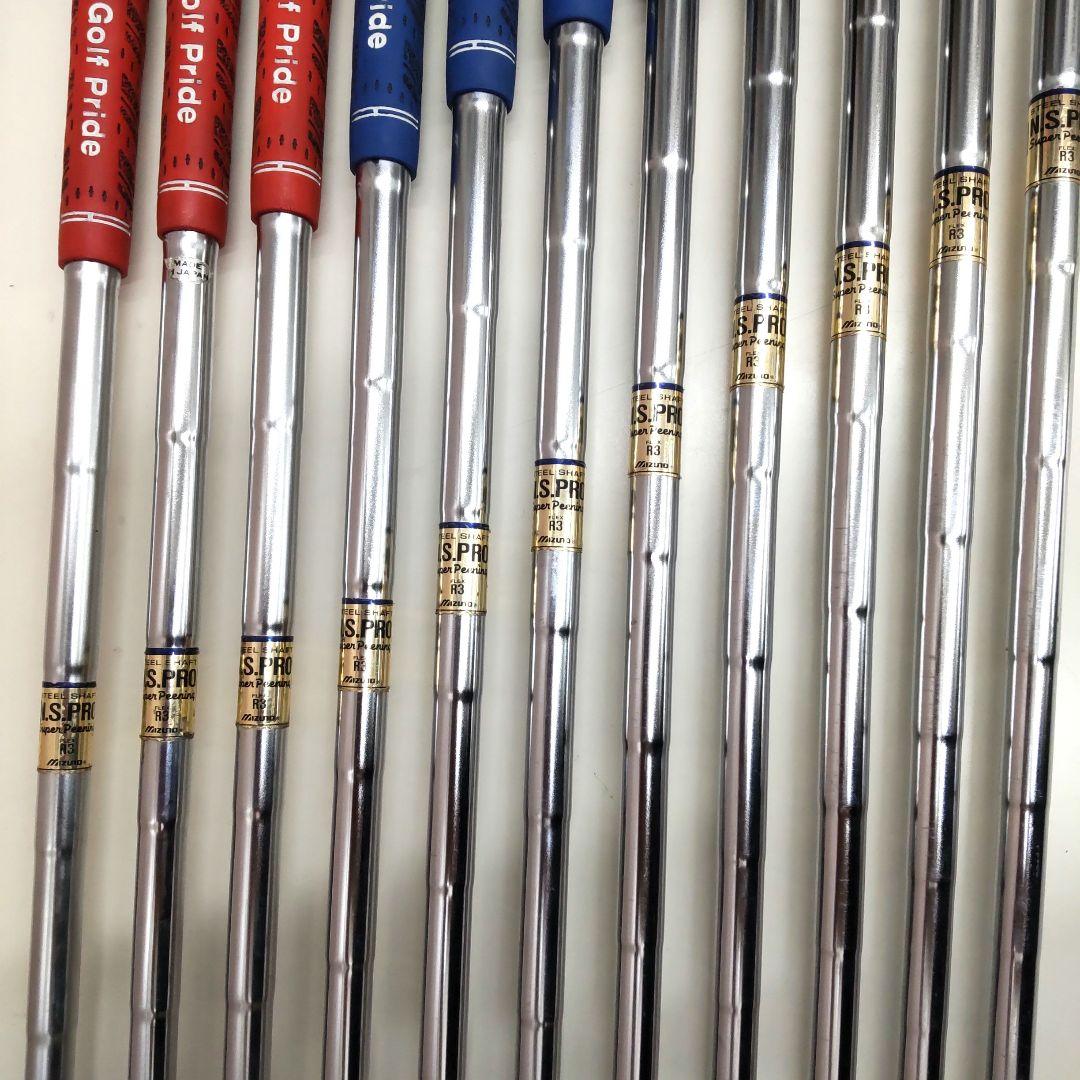 名器超レア2iから！ミズノプロ スーパー SUPER 11 純正NS R3