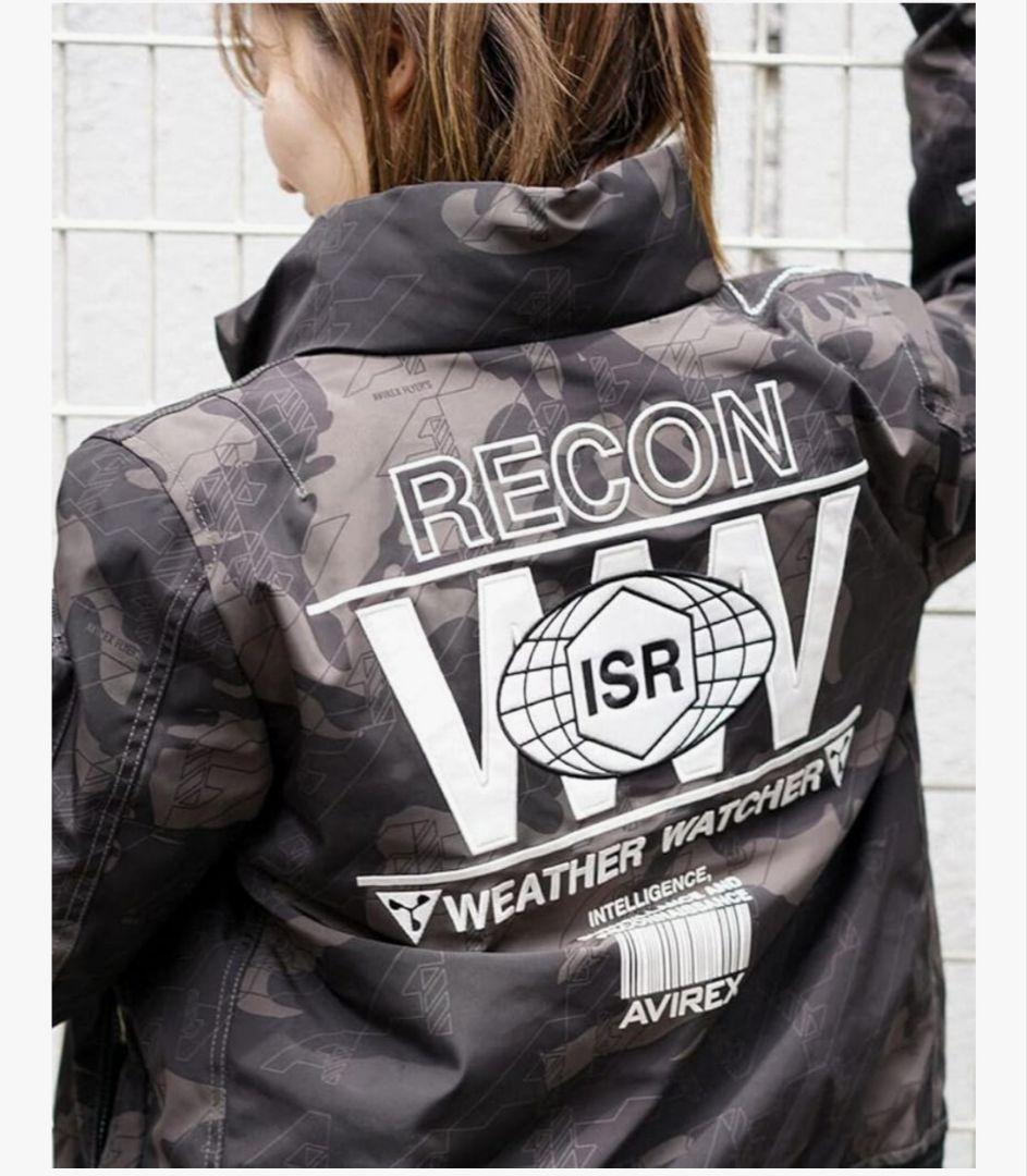 AVIREX 中綿 フライトジャケット ウェザーウォッチャー フード付き