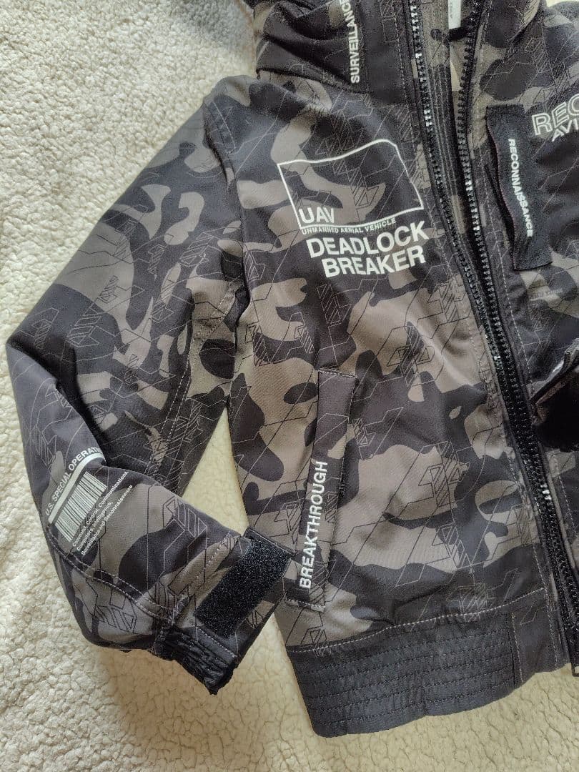 AVIREX 中綿 フライトジャケット ウェザーウォッチャー フード付き