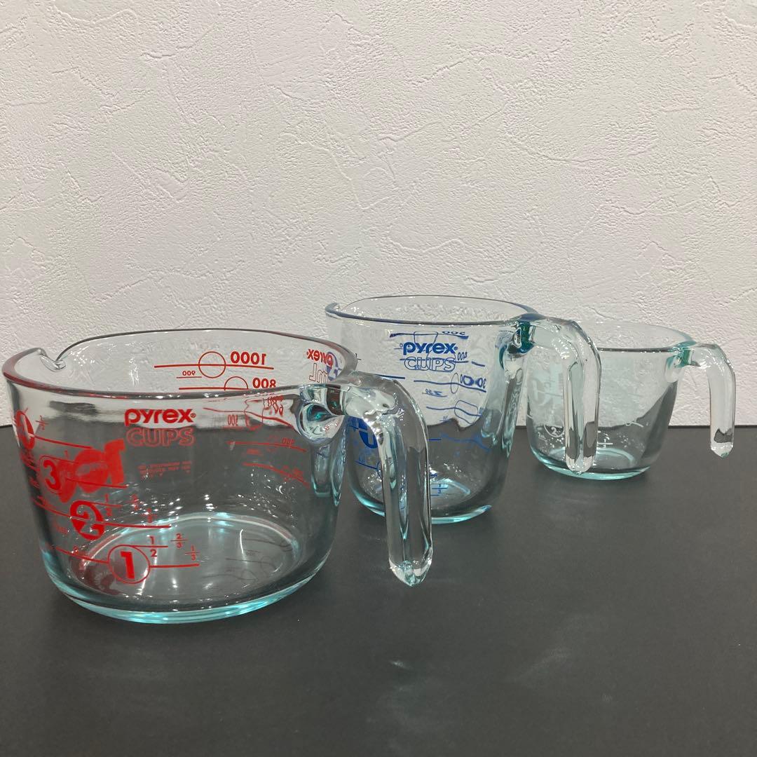 ｐｙｒｅｘ　パイレックス　メジャーカップ　3点セット