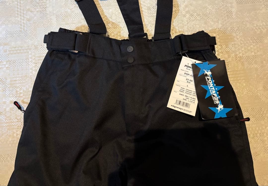 PONTAPES（ポンタペス）スノーボードウェア 上下セットL 新品・タグ付き