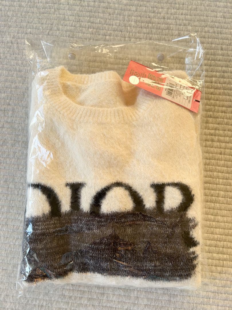 アカウント シャギーニット 白 新品未使用