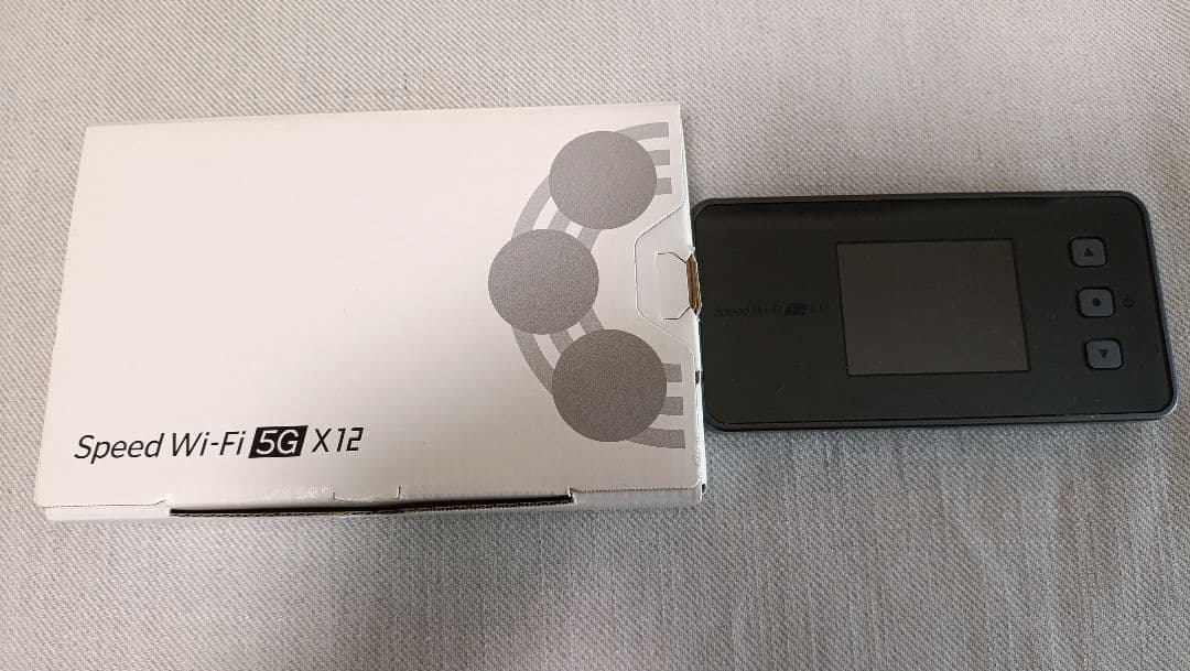 Speed Wi-Fi 5G X12 モバイルルーター 箱付き