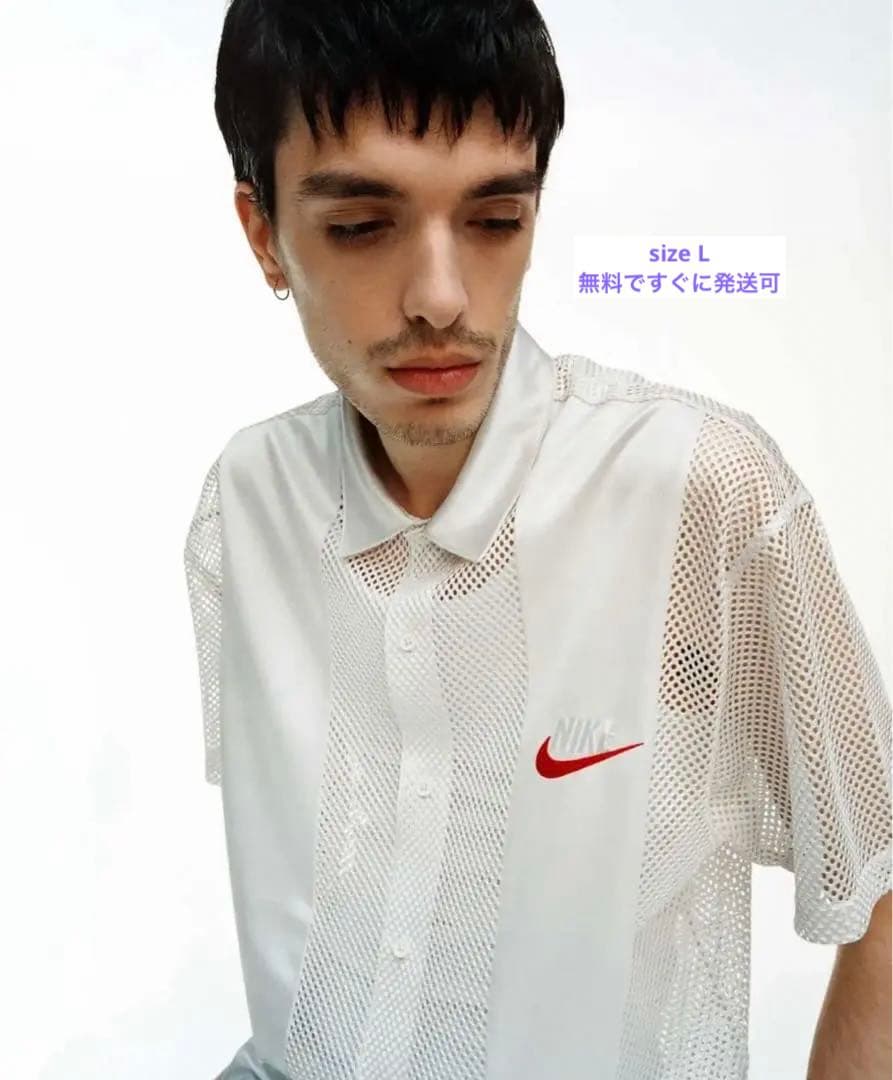 ウェア Supreme x Nike Mesh S/S Shirt \