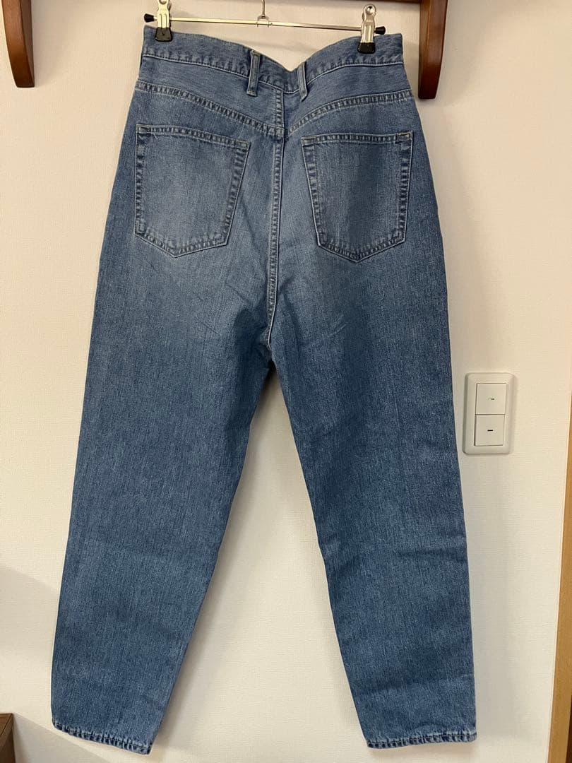 【お値下げ】北欧暮らしの道具店　テーパードデニム　ブルー