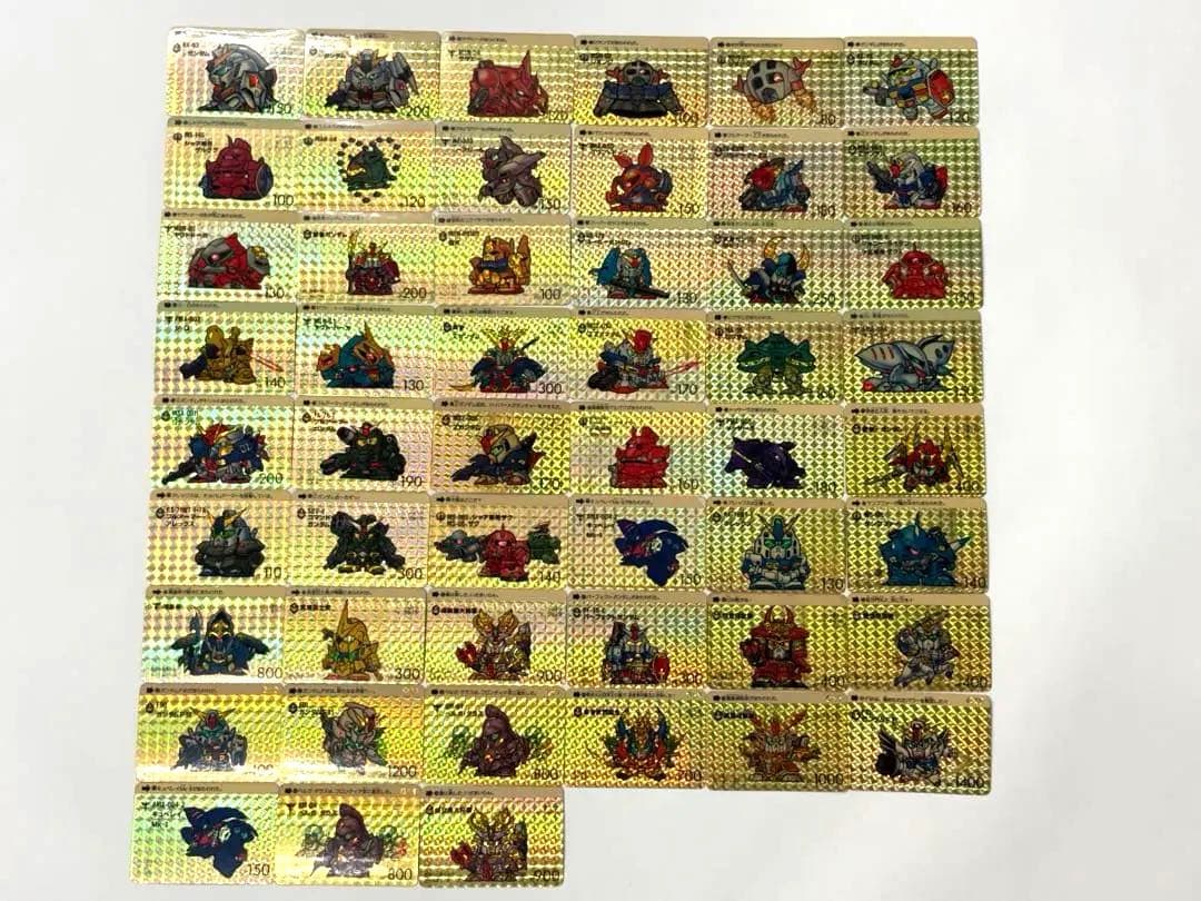 ガンダム ホログラムカードセット 51枚