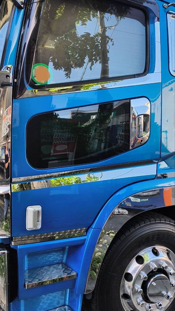 17スーパーグレート等　サイドライン　タイプB　鱗ステンレス　オリジナル