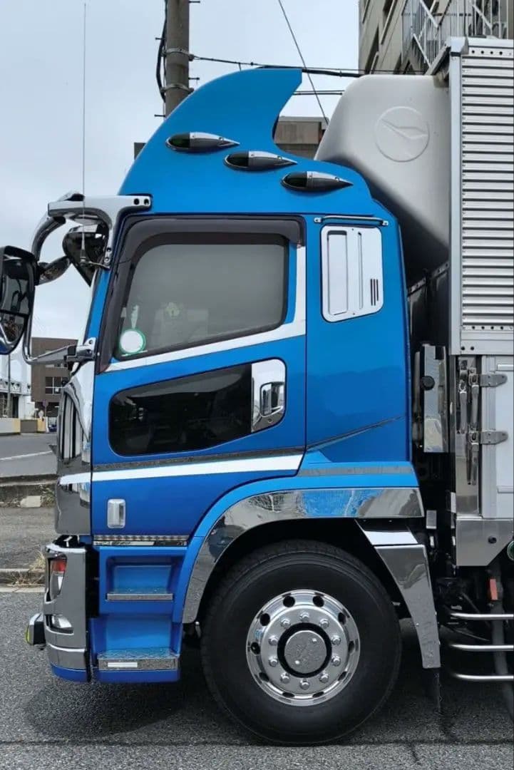 17スーパーグレート等　サイドライン　タイプB　鱗ステンレス　オリジナル