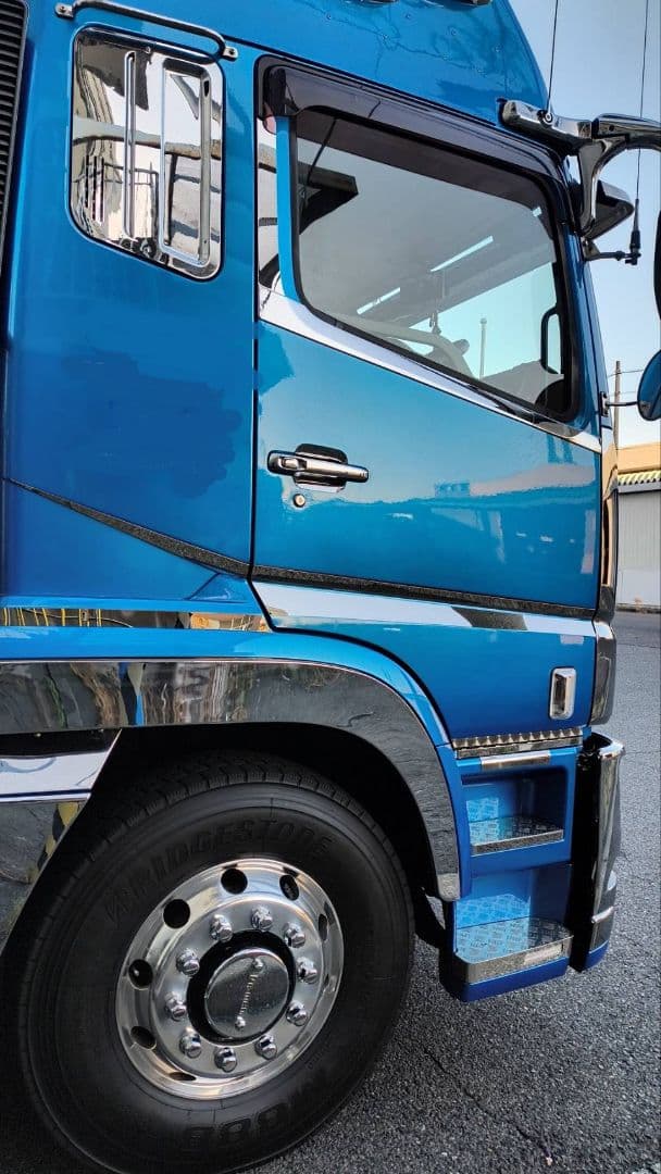 17スーパーグレート等　サイドライン　タイプB　鱗ステンレス　オリジナル