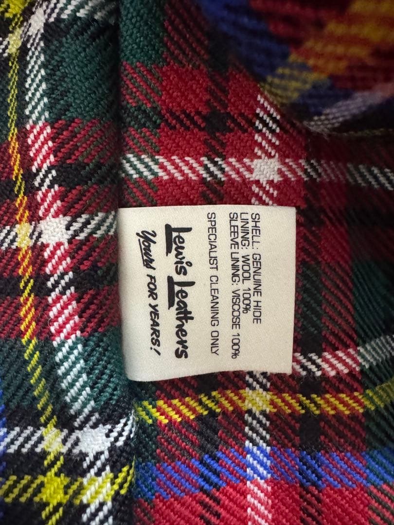 ルイスレザー ドミネーター 44 ホースハイド 551T ネイビー