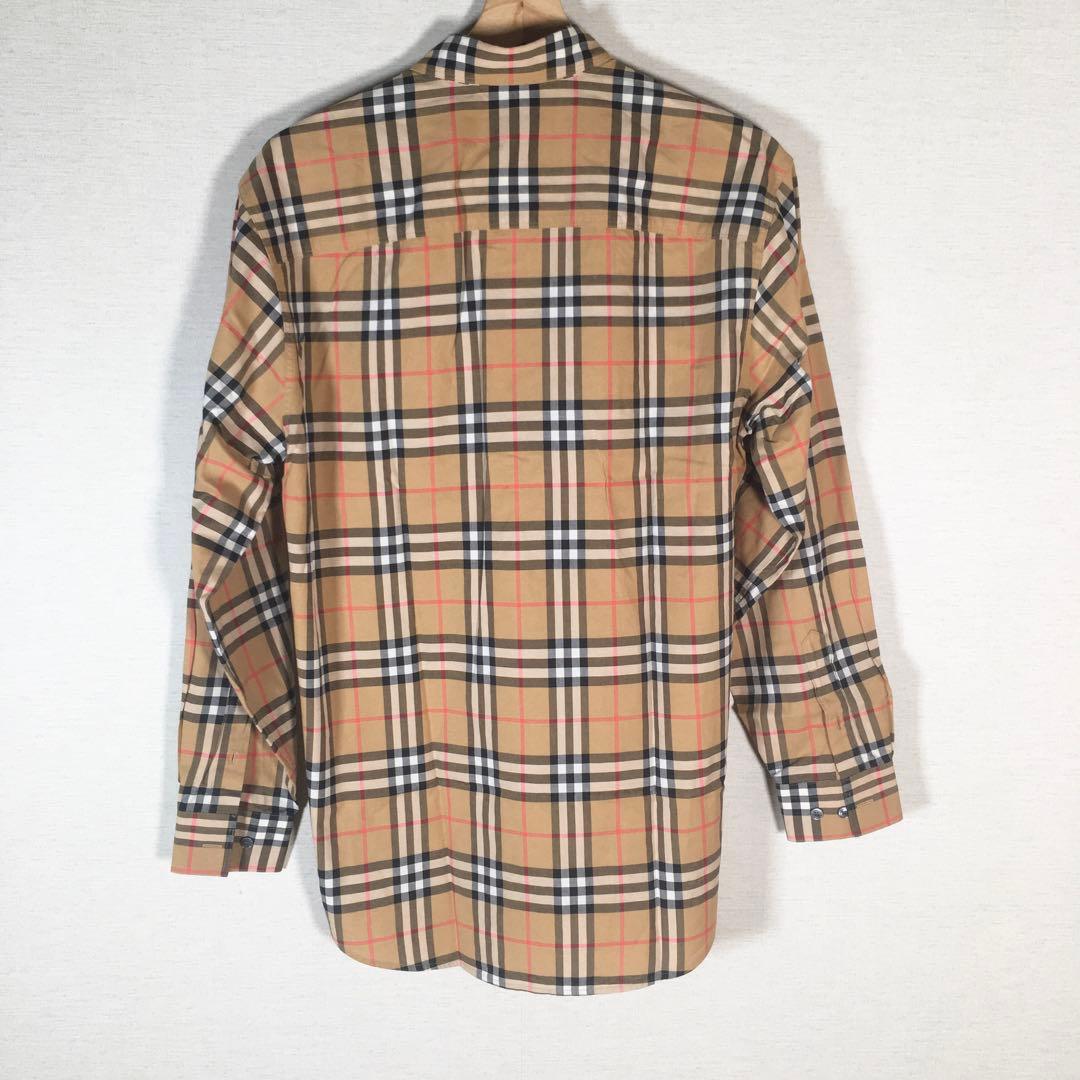 ☆美品☆バーバリーロンドン メンズ シャツ バーバリーチェック柄 180/92A