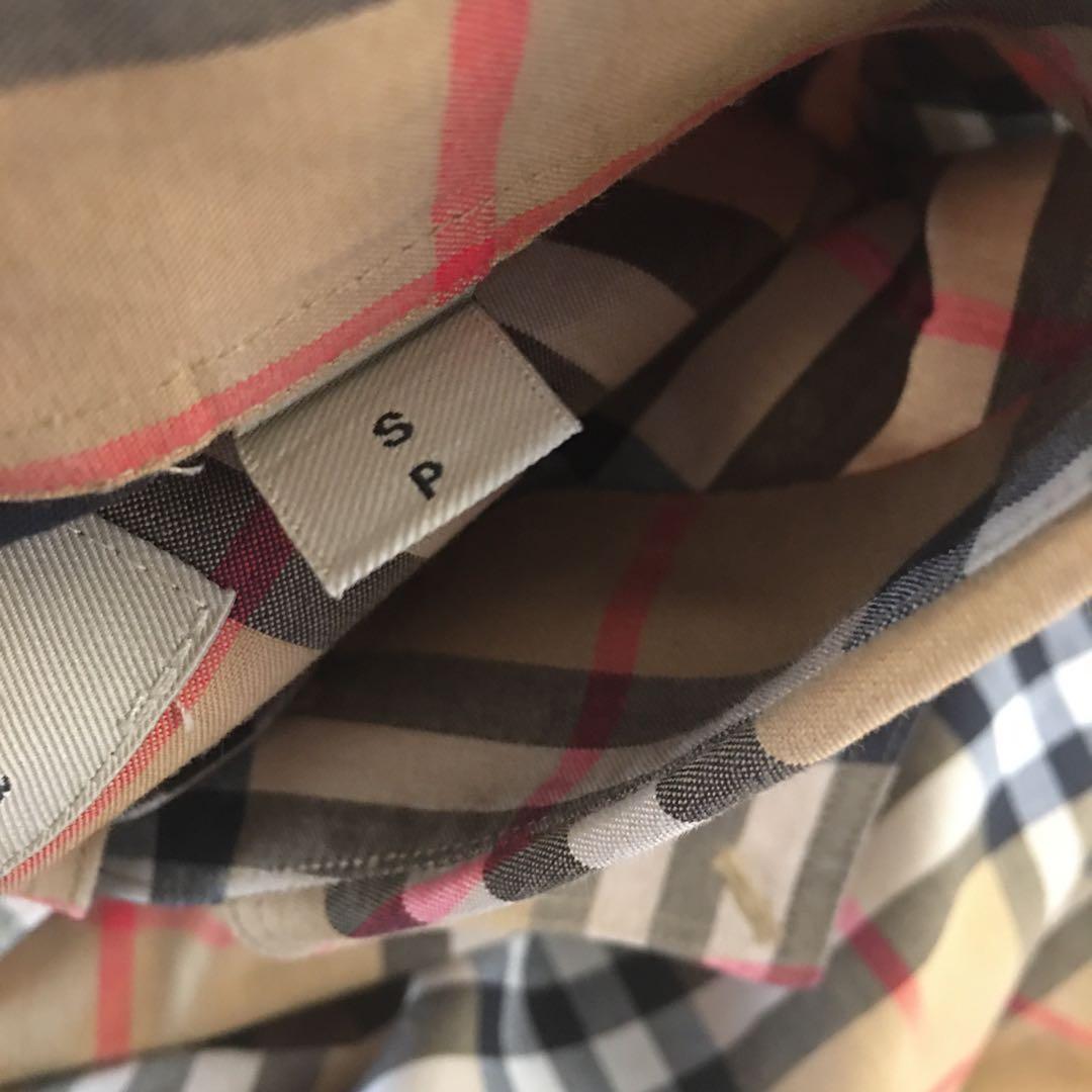 ☆美品☆バーバリーロンドン メンズ シャツ バーバリーチェック柄 180/92A