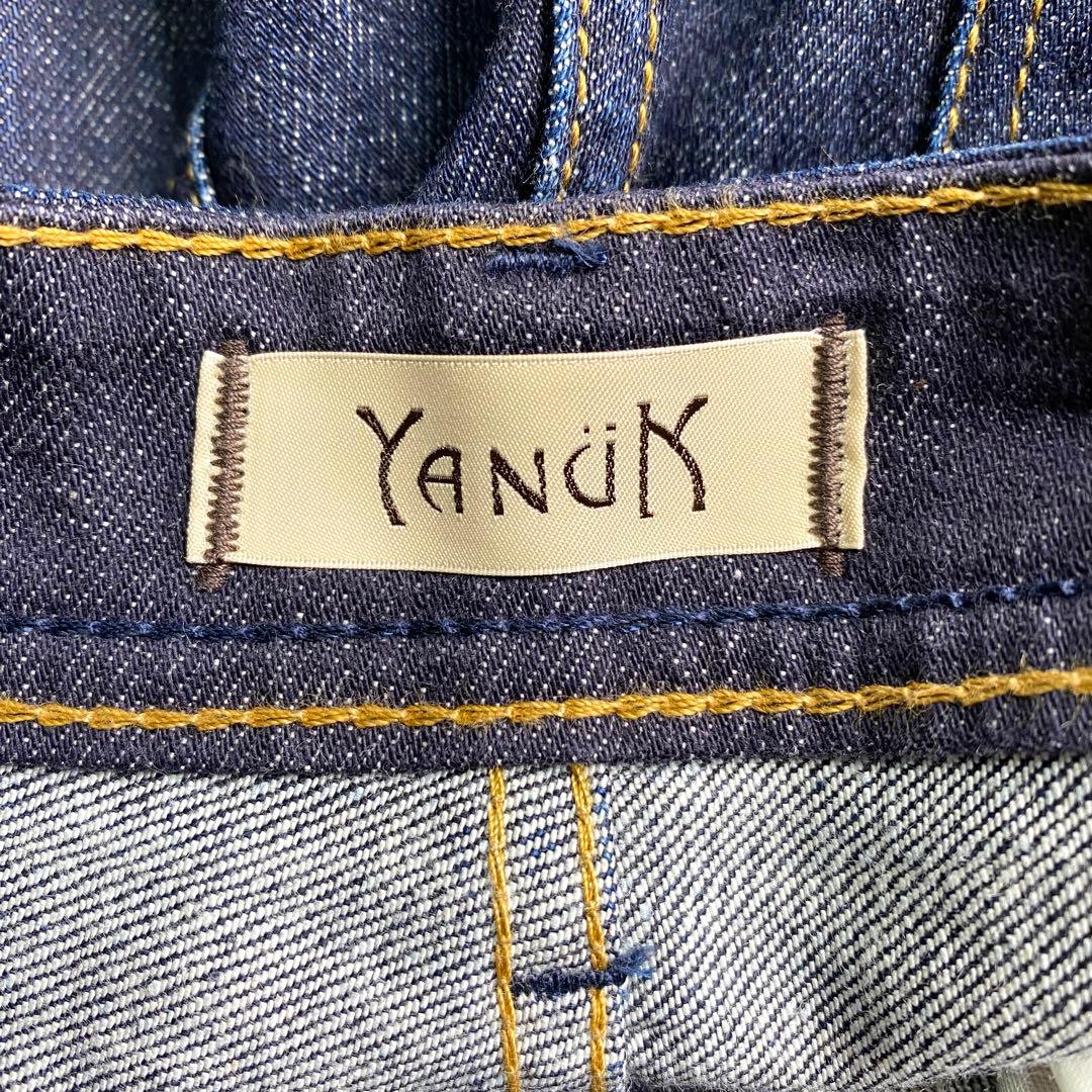 美品✨Yanuk デニム Lea ボーイズストレートデニム 25 ワンウォッシュ