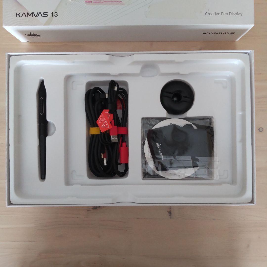 【ましゅー】HUION KAMVAS 13 液晶ペンタブレット本体