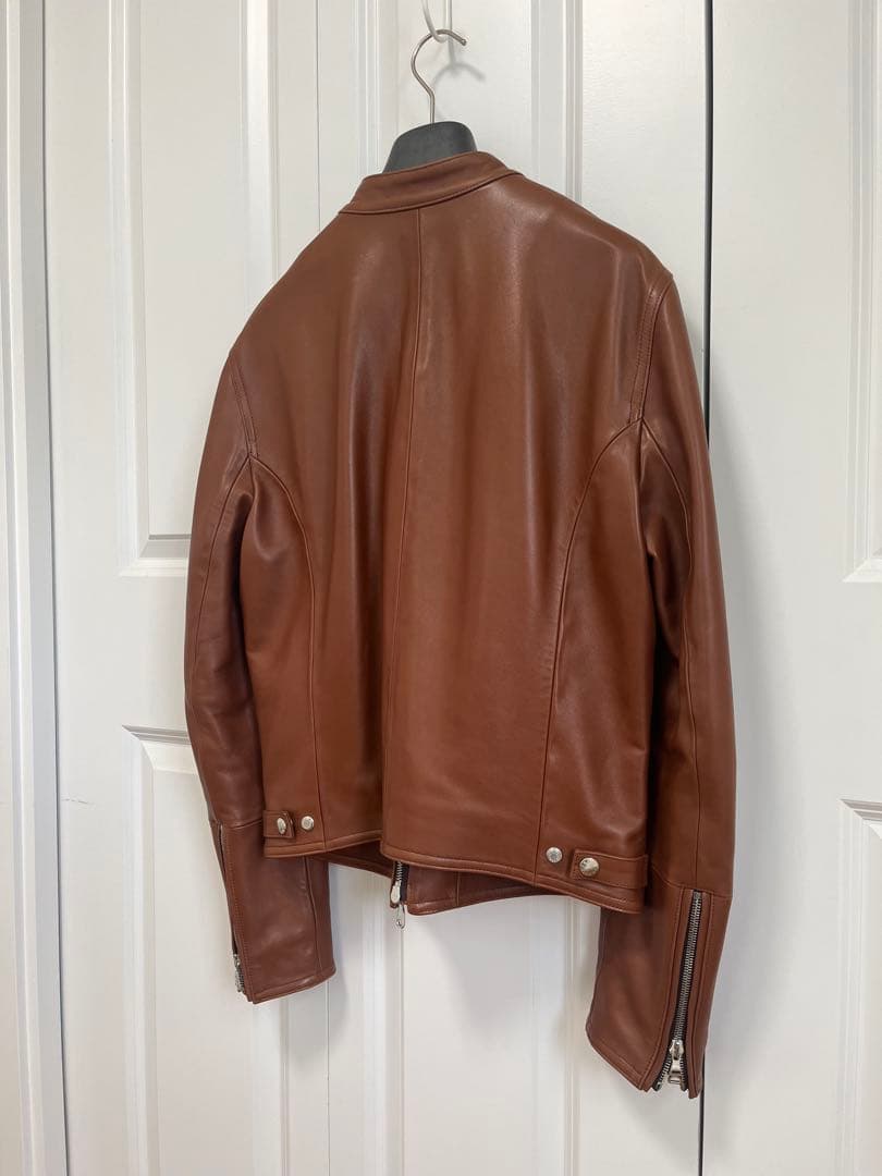 干場義雅EMMETI (アッカ)シングルライダースジャケット