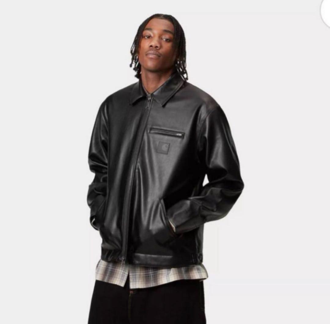 ジャケット・アウター Carhartt WIP DETROIT LEATHER JACKET