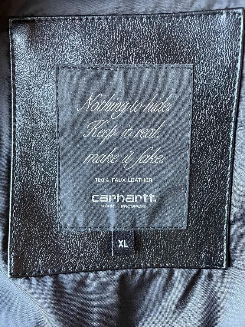 ジャケット・アウター Carhartt WIP DETROIT LEATHER JACKET