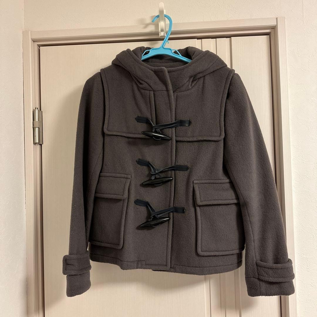 FRAY I.D ショートダッフルコート カーキ snidel