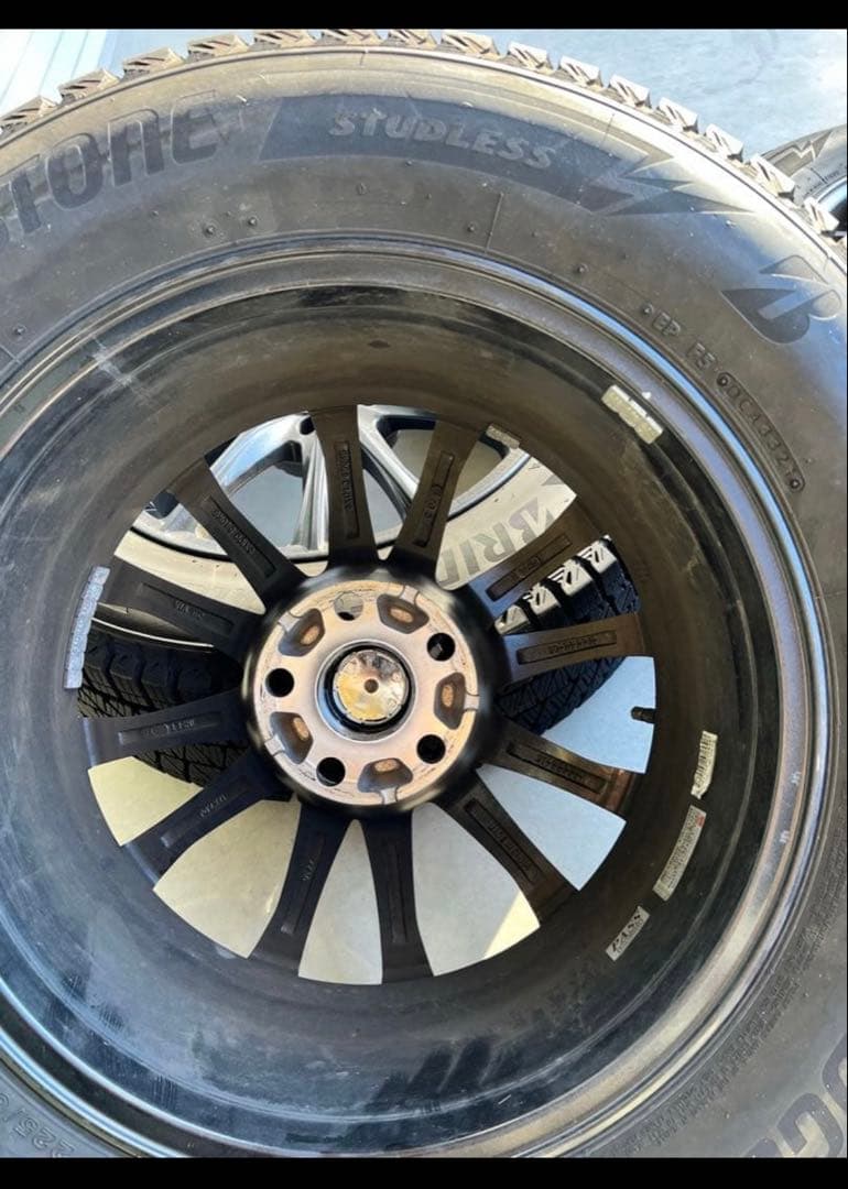 225/65R/17BRIDGESTONE DM-V3スタッドレスホイールセット