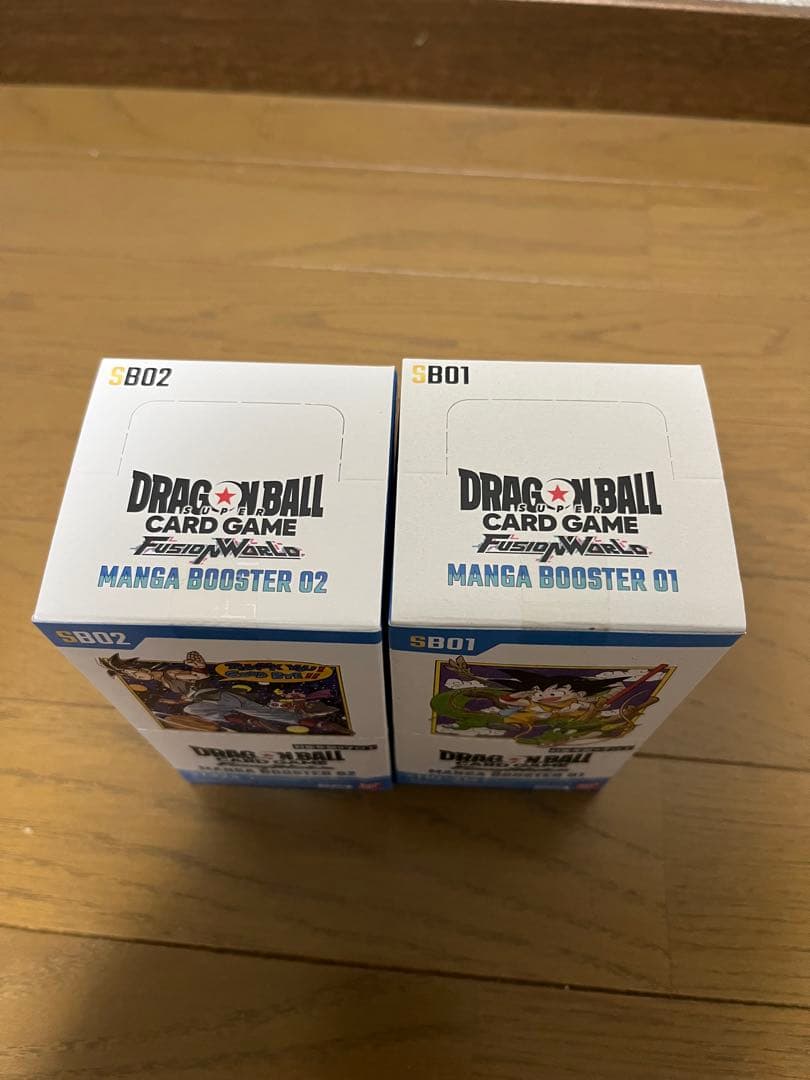 ドラゴンボールカードゲーム マンガブースター0102 セット　新品未開封