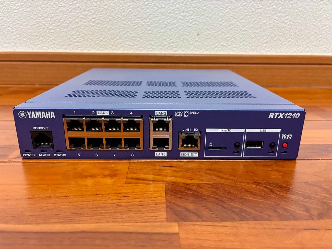 【中古・美品】ヤマハ RTX1210 有線LANルーター