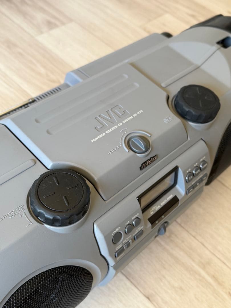 ビクター Victor RV-X70 ドラム缶 CDラジカセ JVC 平成レトロ