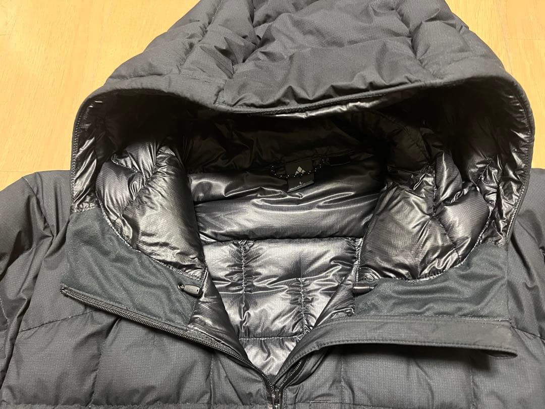 montbell イグニスダウンパーカ ブラック　Ｌ ゴアテックス