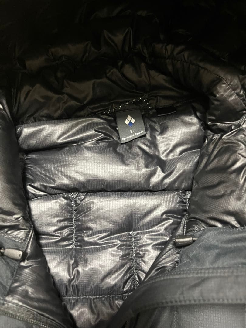 montbell イグニスダウンパーカ ブラック　Ｌ ゴアテックス