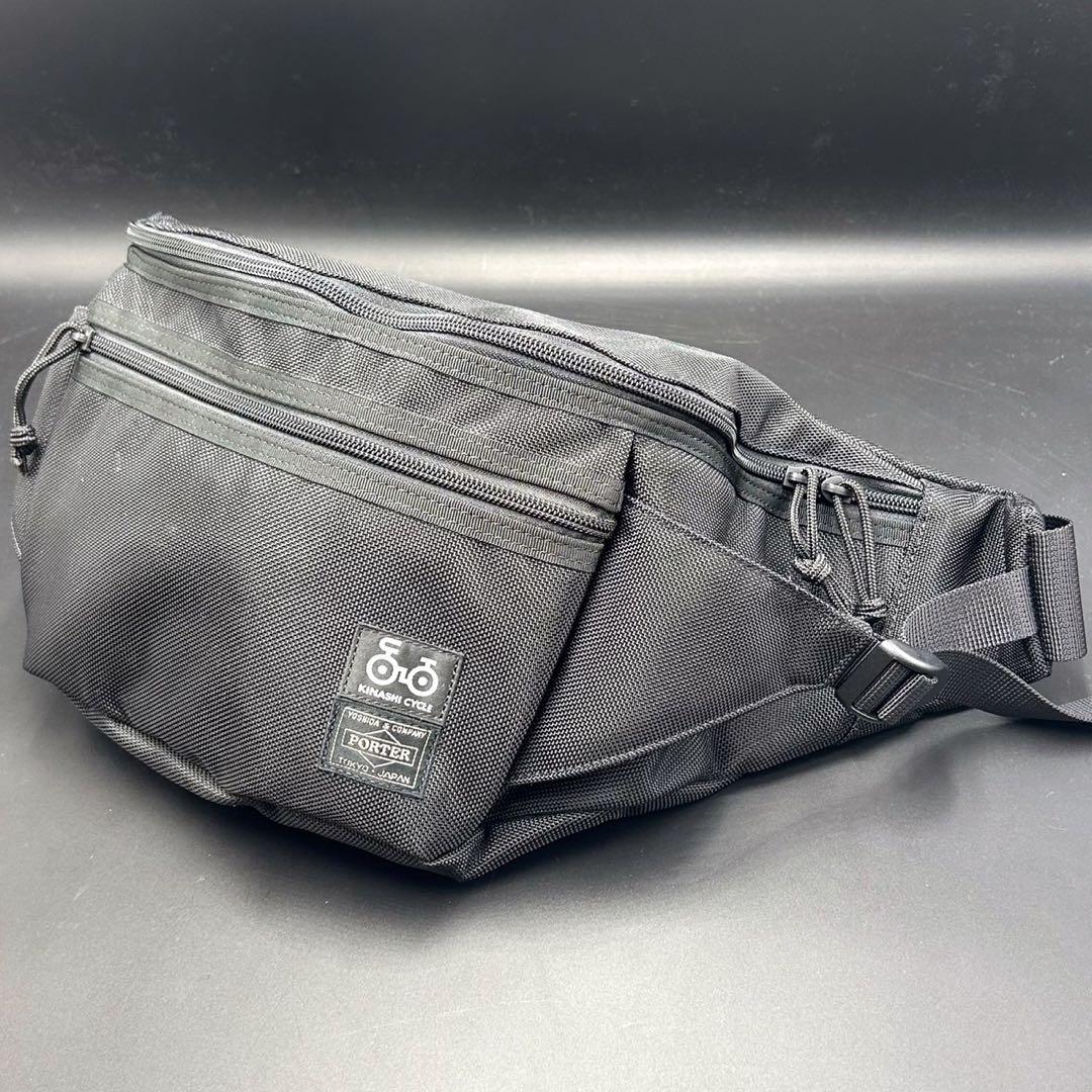 ✨未使用級✨ 木梨サイクル× PORTER ウエストバッグ