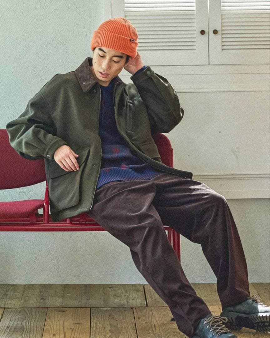 【Niko and…】ウーリーテックハンティングブルゾン