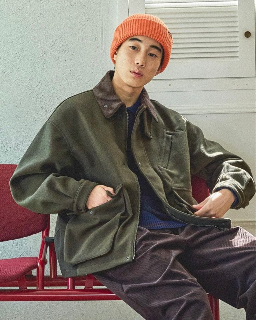 【Niko and…】ウーリーテックハンティングブルゾン