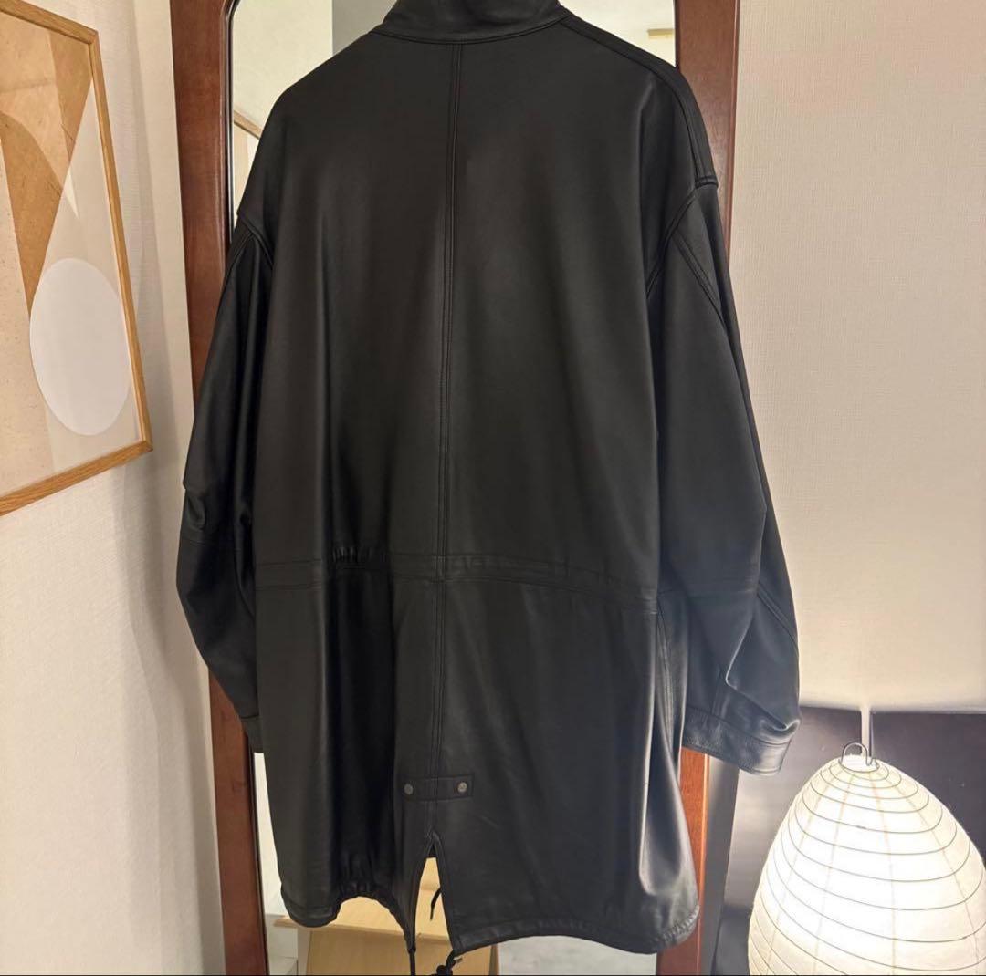 アダムエロペ M-65シープレザー モッズコート