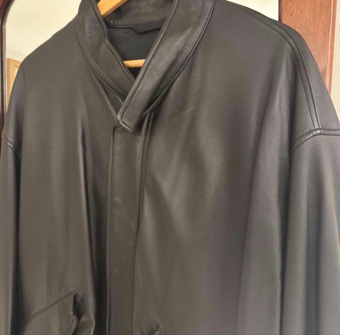 アダムエロペ M-65シープレザー モッズコート