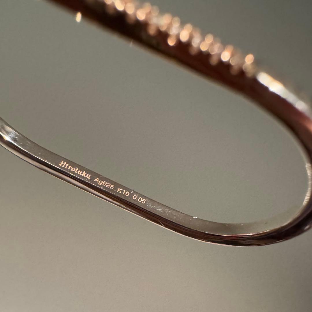 Hirotaka ALL ABOUT BASICS ダブル フィンガー リング