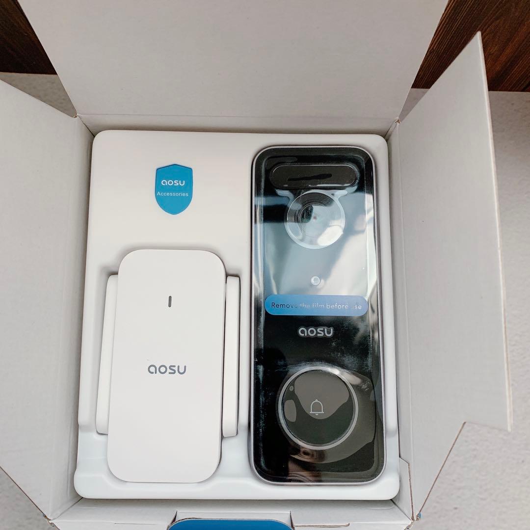 防犯カメラ インターホン ワイヤレス( 2.4/5 GHz WiFi） ドアホン