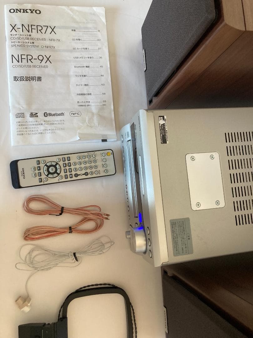 良品 ONKYO オンキョー/NFR-7X/ミニコンポ/Bluetooth搭載