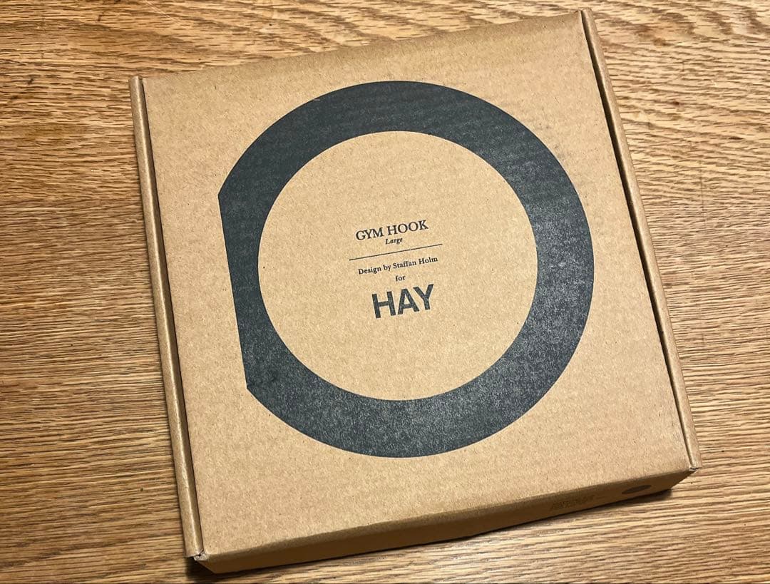 【新品未使用】③HAY GYM HOOK ブラック L ジムフック