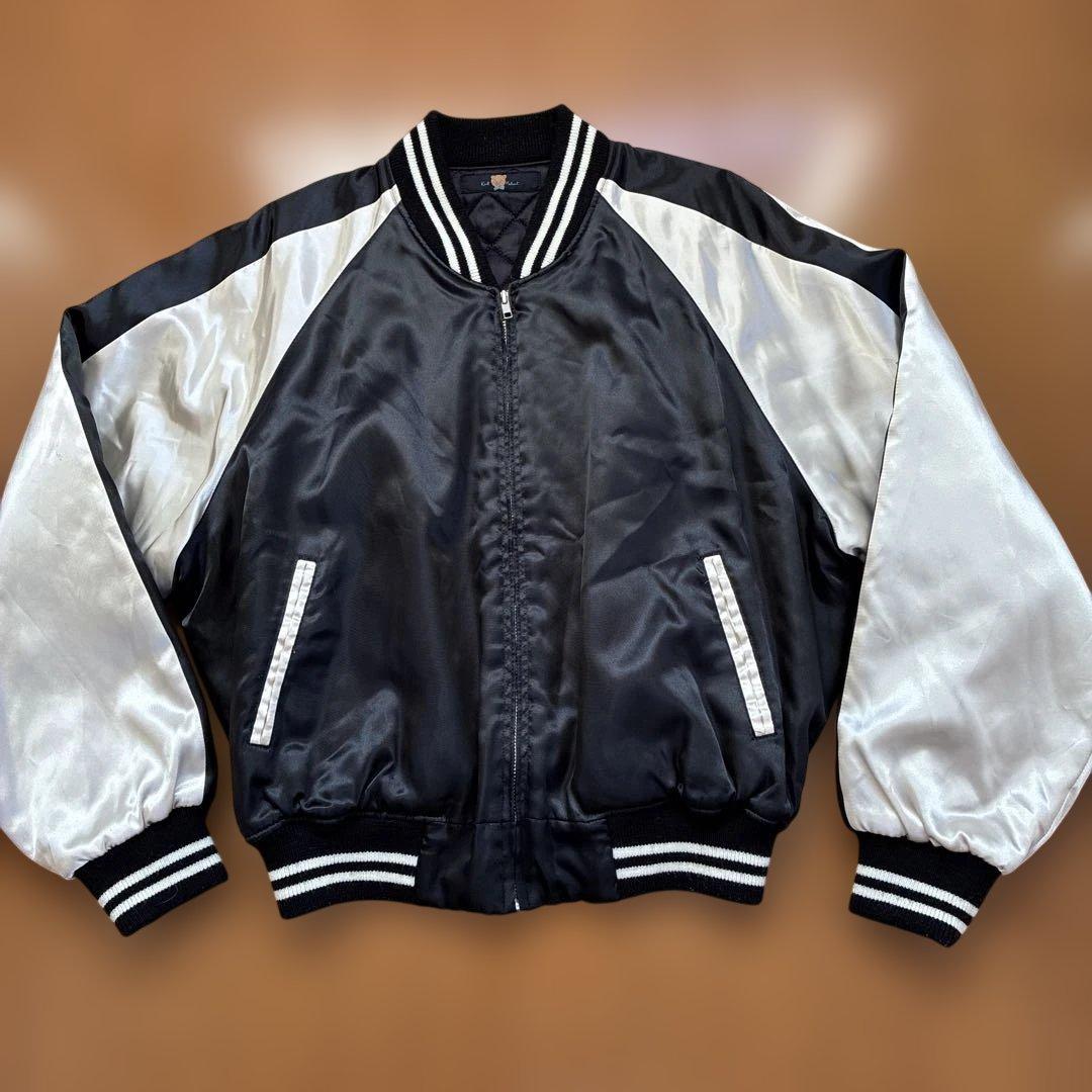 貴重 金子功時代 カールヘルム テディベア くま スカジャン ジャンパー