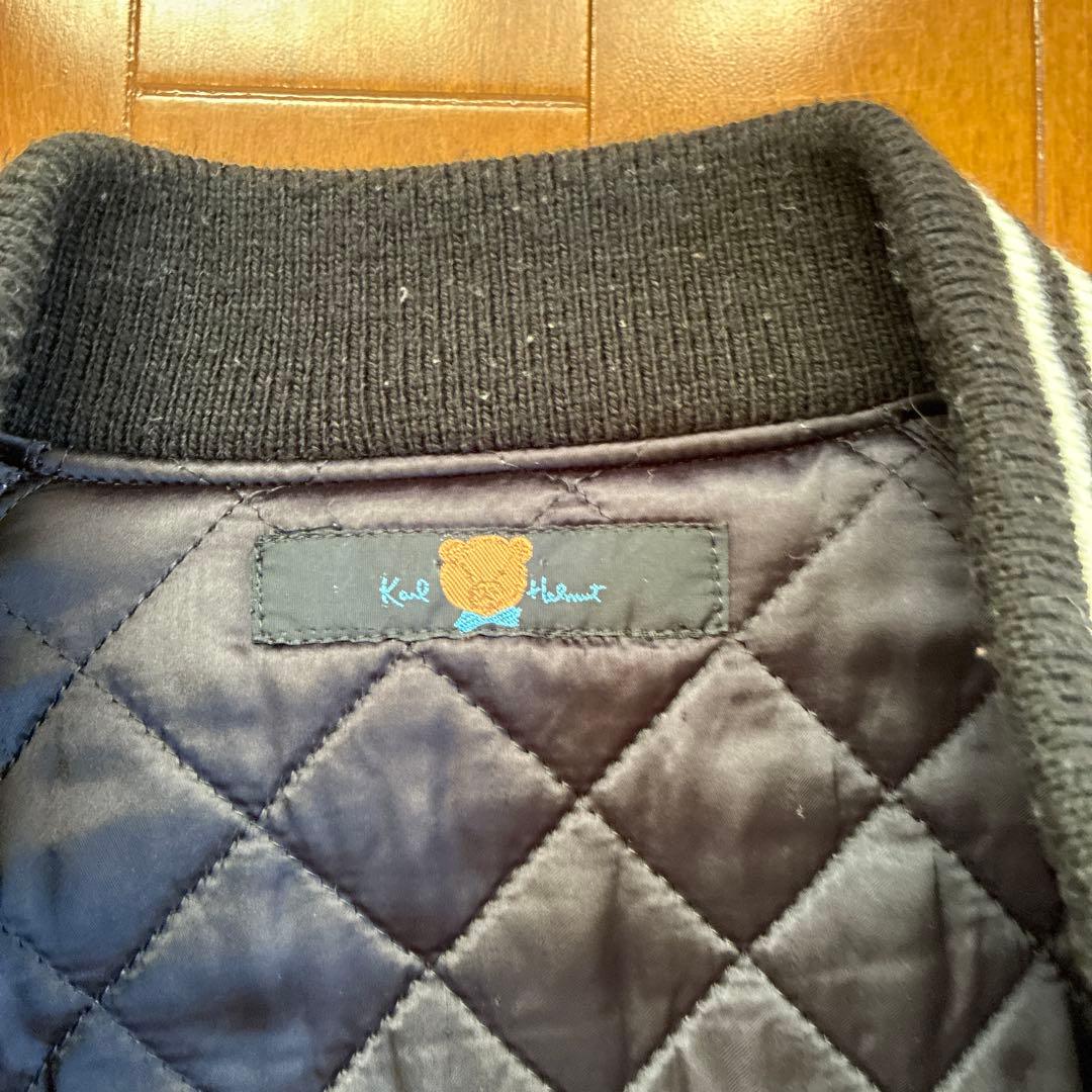 貴重 金子功時代 カールヘルム テディベア くま スカジャン ジャンパー