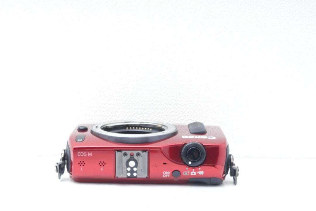 Canon EOS Mミラーレス一眼ダブルレンズキット　レッド【美品】